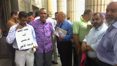 معلمو الجيزة ..يطالبون باستبعاد العناصر القياديه الاخوانيه