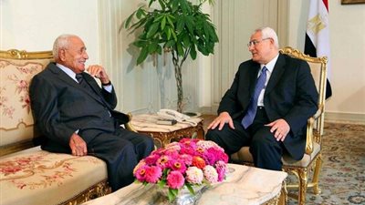 رئيس الجمهورية المؤقت يستقبل وفد اللجنة الأفريقية