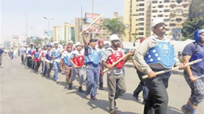 الشرطة تطلق «الغاز» على «رابعة» من جهة طيبة مول