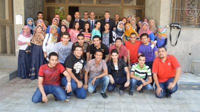 طب أسنان الفيوم تستقبل الطلاب الجدد