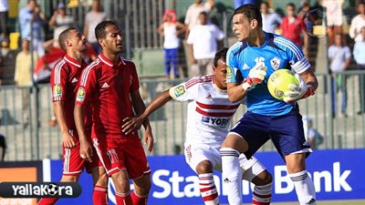 الاهلي يتقدم 2-1 في الشوط الاول لمباراة القمة 