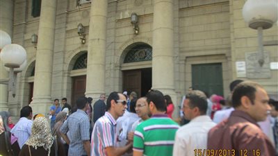 وقفة احتجاجية لطلاب اعلام بني سويف لرفض تحويلهم لجامعة القاهرة