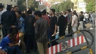 طلاب المدارس والجامعات ايد واحده فى مظاهرات الجيزة ..والتنسيق مغلق فى وجه الطلاب