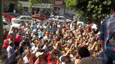 طلاب التحويلات فضو اعتصامهم بعد اعلان الوزارة فتح التنسيق الالكتروني لهم 