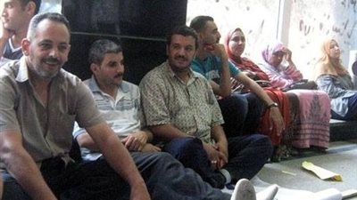 العاملون بالصناديق الخاصة بالجيزة 