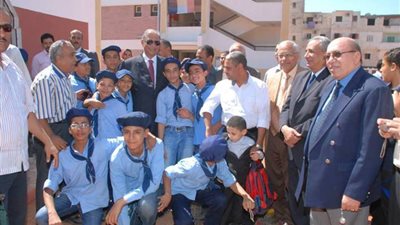 بالصور ..افتتاح مدرسة اسيوط التجريبية للغات  بتكلفة 3.5 مليون 