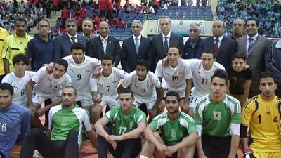 جامعة بنها تسجل اعلى اهداف فى اليوم الثانى للدورة العربية بجنوب الوادى