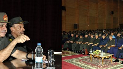 السيسي يتوعد الارهاب ردا علي مقتل الجنود في سيناء