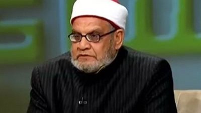 استاذ بجامعة الازهر  لمذيع الجزيرة علي الهواء ..انتم جزيرة الشيطان