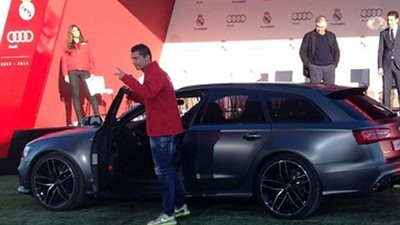 يا بختهم .. هدايا سيارات أودي لنجوم ريال مدريد