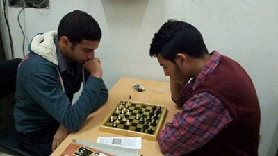 انطلاق دورى الشطرنج   بمدرسة السعيدية