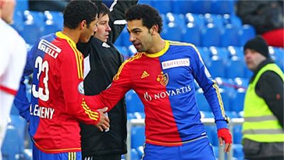 بالفيديو..محمد صلاح ينقذ بازل بهدفين في مرمي يانج في 5 دقائق