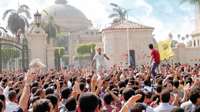 6 ابريل :لم نشارك في مظاهرات الجامعات