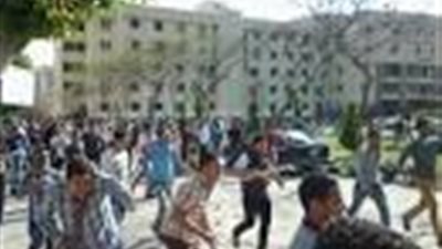 اشتباكات بين طلاب الاخوان والمستقلين بجامعة الزقازيق