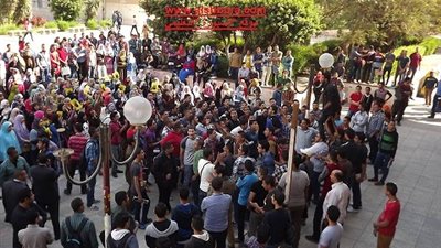 تخوفات من مظاهرات اليوم بجامعة حلوان بسبب العصبية القبلية