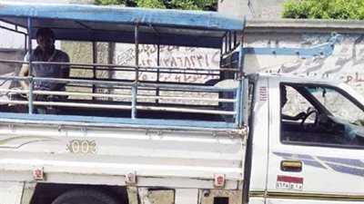 العناية الالهية تنقذ طلاب الثانوى  بأسيوط من كارثة الموت المحقق فى حادث طريق