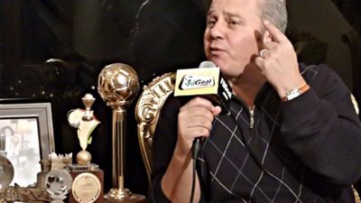 شوقي غريب  في المغرب لمتابعة مباريات الاهلي