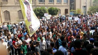 مسيرة لطلاب الاخوان عين شمس