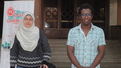 طالبان  بهندسة أسيوط يبتكران ماكينة لحصاد القصب