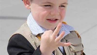 في الـ4 من عمره يتم انتخابه عمدة لبلدته في الولايات المتحدة