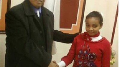 رحاب ابنة الوادي الطالبة المثالية علي مستوي الجمهورية