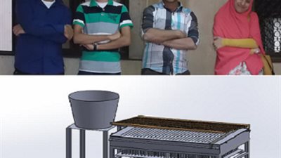 ماكينة لتصنيع الشموع من ابتكار طلاب هندسة اسيوط