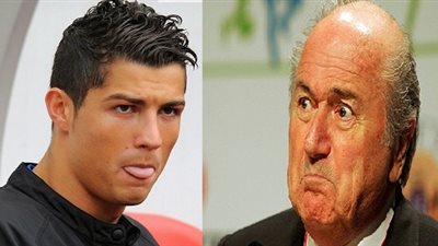 كريستيانو رونالدو يؤكد إنتهاء خلافه مع جوزيف بلاتر