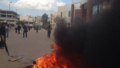امن جامعة الازهر ..القبض علي طالب وضع متفجرات بجوار دوارات المياه