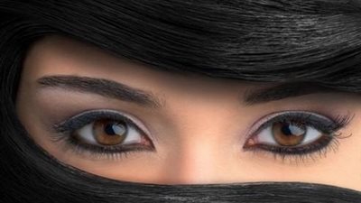 الكحل الابيض للعيون الصغيرة