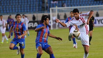 الزمالك يتعادل مع بتروجيت 2 / 2 في الدوري الممتاز