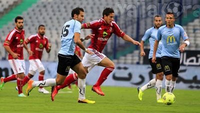 الاهلى يفوز بصعوبة على غزل المحلة بهدف وحيد من ضربة جزاء بالدورى الممتاز لكرة