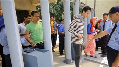 عين شمس تستعد للدراسة بتكثيف امني وتفعيل البوابات الالكترونية