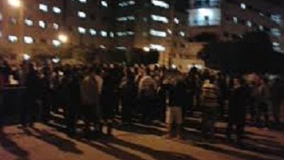 إخوان مدينة القاهرة الجامعية ينظمون مظاهرة ليلية للإفراج عن المعتقلين