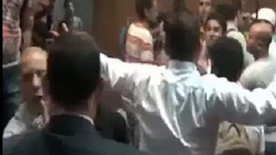 طلاب الاخوان يقتحمون مؤتمر عن سد النهضة بجامعة أسيوط