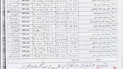 ننشر المستند المالي لمعلمي رياض الاطفال بالشرقية