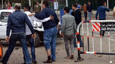 اشتباكات بين مسيرة طلاب الاخوان بعين شمس ومجهولين