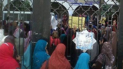 اخوان هندسة المنوفية يطالبون بالافراج عن المعتقلين في مظاهرة