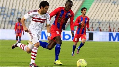 بتروجيت يفوز على الزمالك 4 / 2 في الدوري الممتاز لكرة القدم