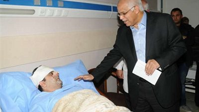 محافظ القاهرة يطمئن على مصابى تفجير مصر الجديدة ويتفقد أعمال تطوير محور مصطفى النحاس