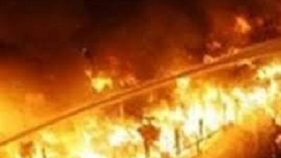 النيران التهمت محتويات 3 مكاتب للتعليم المدني بوزارة الشباب
