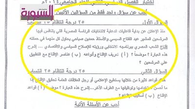 المنظمات الحقوقية العالمية تدين التحقيق مع أستاذ بجامعة سوهاج لتناوله الانتخابات الرئاسية