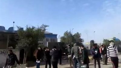 طلاب الاخوان بعين شمس يعلنون وفاة طالب في احداث الثلاثاء