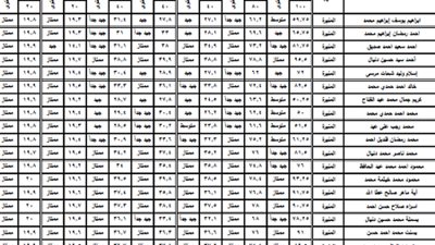 نتيجة الابتدائية بالوادي الجديد 92% والسبورة تنشر الاسماء كاملة