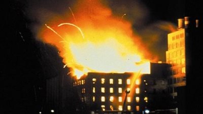 السيطرة علي حريق هائل بكلية العلوم جامعة المنوفية ..دون خسائر بشرية