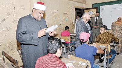 شومان لمراقبي الامتحانات :