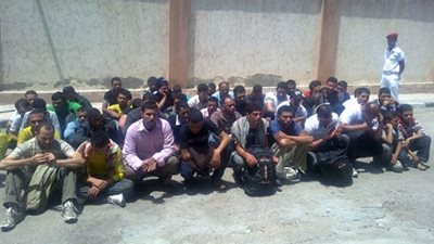 إخلاء سبيل 91 مهاجراً غير شرعياً حاولوا التسلل لإيطاليا عبر سواحل كفر الشيخ