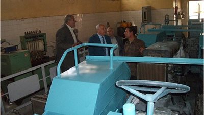 مدرسو صنايع كفرالشيخ يعيدون 5 جرارات للعمل بعد تكهينها وبوفرون مليون جنيه