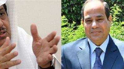 الرئيس السيسي يستعرض مع رئيس مجلس الأمة الكويتي العلاقات بين البلدين