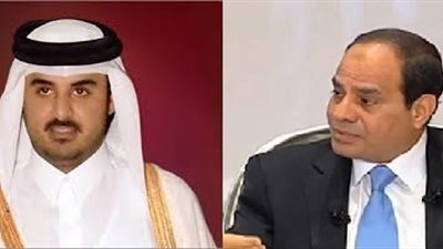 الرئيس السيسي يتلقى اتصالا هاتفيا من أمير قطر للتهنئة بشهر رمضان