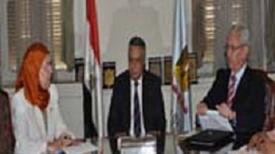 وزراء التعليم والتعليم العالي والقوي العاملة يبحثون مشاكل الجامعة العمالية